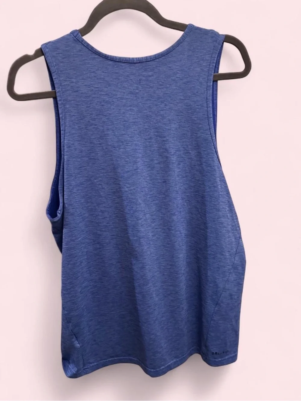 Nike Blue Heather Dri-FIT Athletic Tank